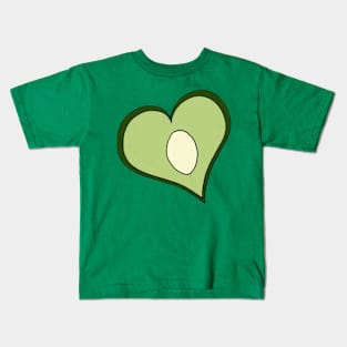 Avocado Heart Kids T-Shirt